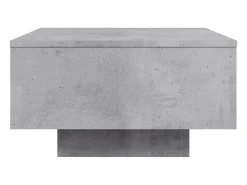 Mesa de centro 55x55x31 cm derivados de madeira cinza-cimento