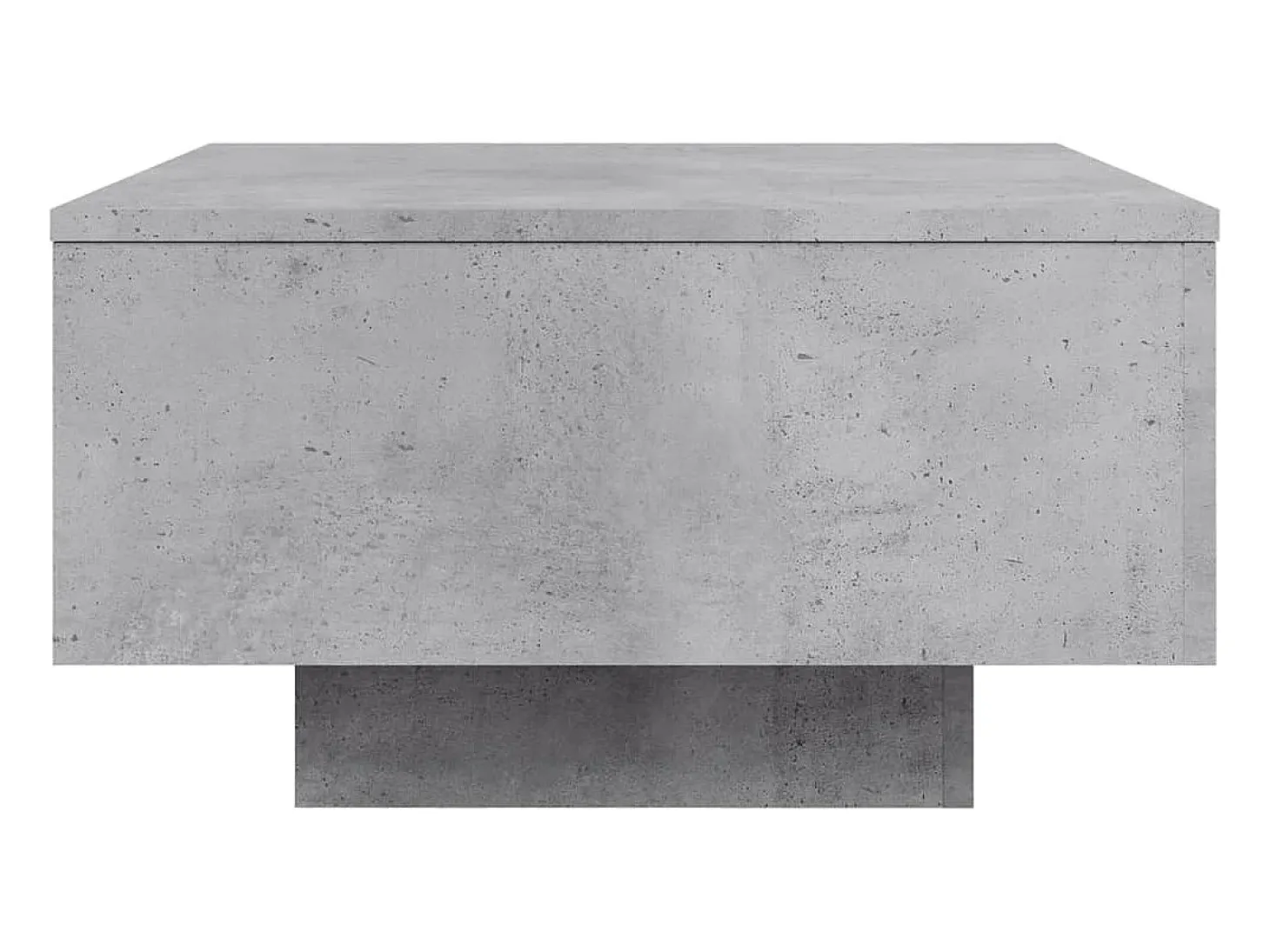 Mesa de centro 55x55x31 cm derivados de madeira cinza-cimento