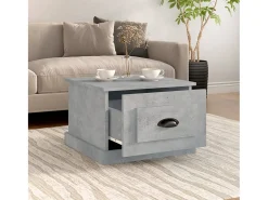 Mesa de centro 50x50x35 cm derivados de madeira cinzento sonoma PT803037