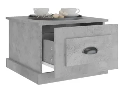 Mesa de centro 50x50x35 cm derivados de madeira cinzento sonoma PT803037