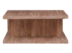 Mesa de centro 70x70x30 cm madeira de teca maciça PT752389