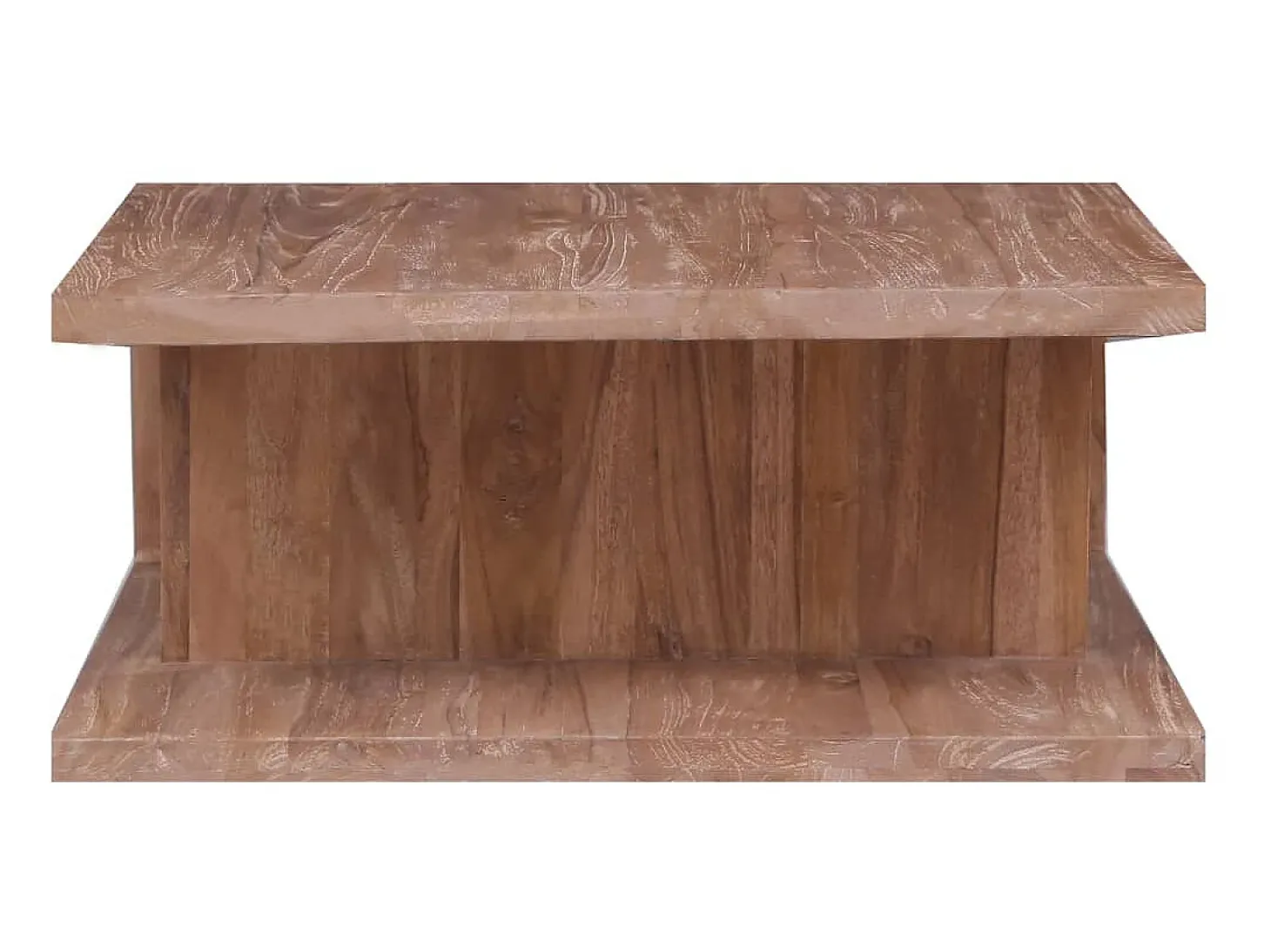 Mesa de centro 70x70x30 cm madeira de teca maciça PT752389
