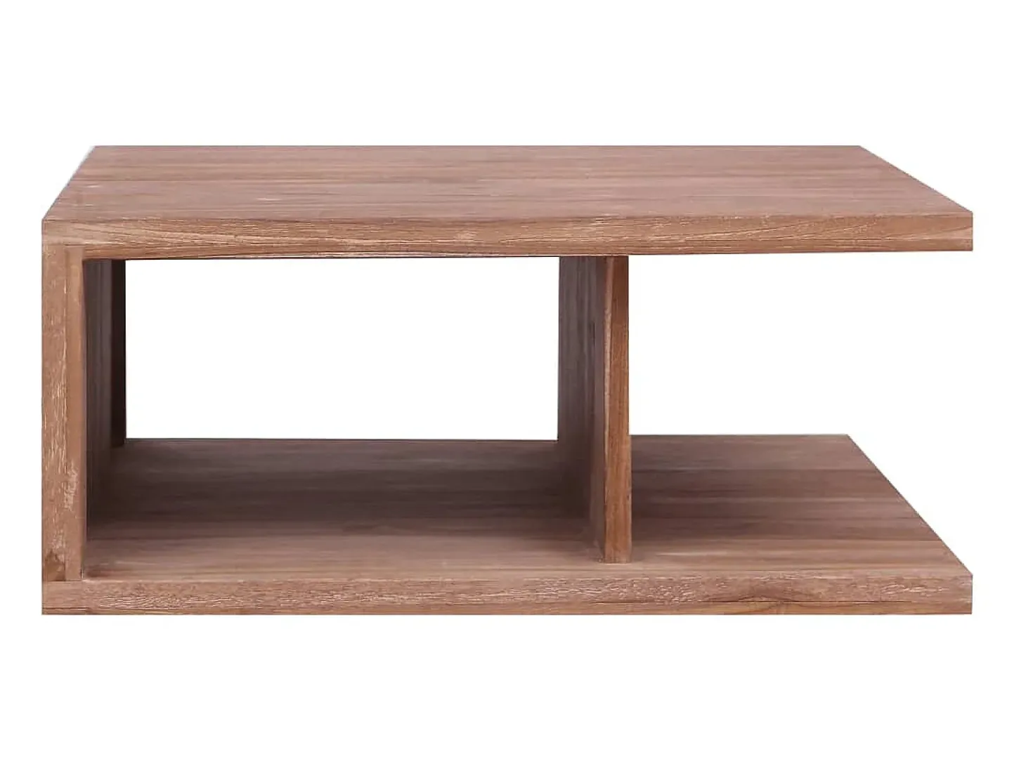 Mesa de centro 70x70x30 cm madeira de teca maciça PT752389