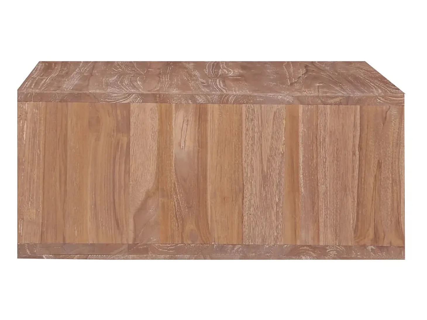 Mesa de centro 70x70x30 cm madeira de teca maciça PT752389