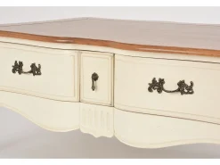 Mesa de centro 122x49x80 cm marfim Verona VE809