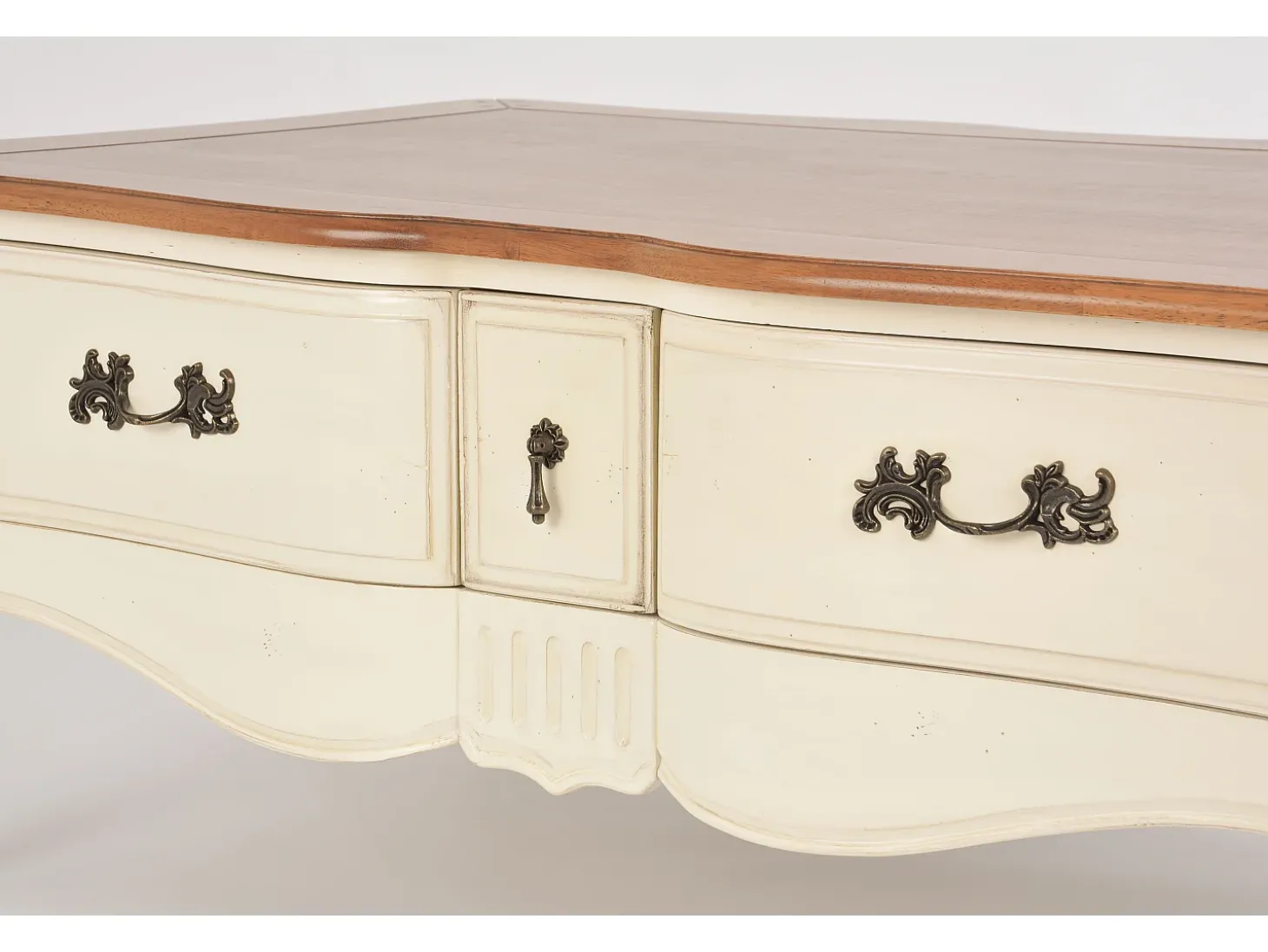 Mesa de centro 122x49x80 cm marfim Verona VE809