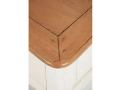 Mesa de centro 122x49x80 cm marfim Verona VE809