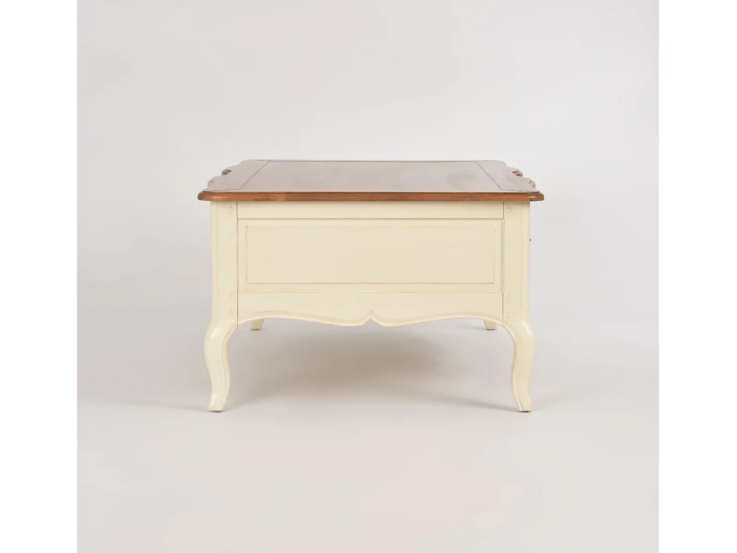 Mesa de centro 122x49x80 cm marfim Verona VE809