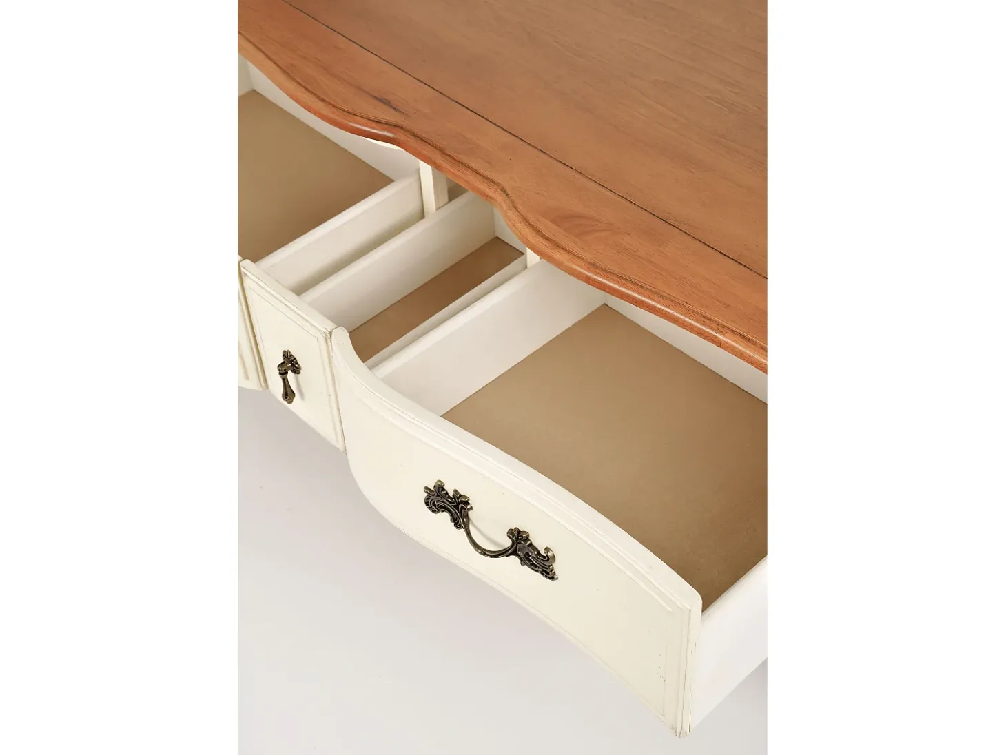 Mesa de centro 122x49x80 cm marfim Verona VE809