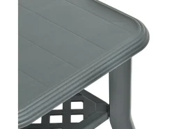 Mesa de centro 90x60x46 cm plástico verde