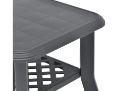 Mesa de centro 90x60x46 cm plástico antracite