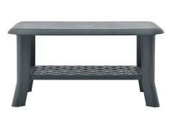 Mesa de centro 90x60x46 cm plástico verde PT181245