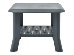 Mesa de centro 90x60x46 cm plástico verde PT181245