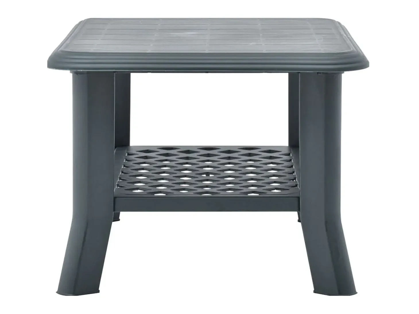 Mesa de centro 90x60x46 cm plástico verde PT181245