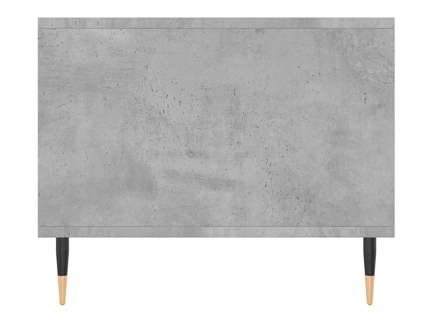 Mesa de centro 90x50x40 madeira processada cinza cimento