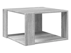 Mesa de centro 51,5x51,5x30cm derivados de madeira cinza sonoma PT373808