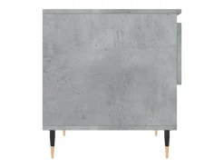 Mesa de centro 50x46x50cm derivados de madeira cinzento-cimento