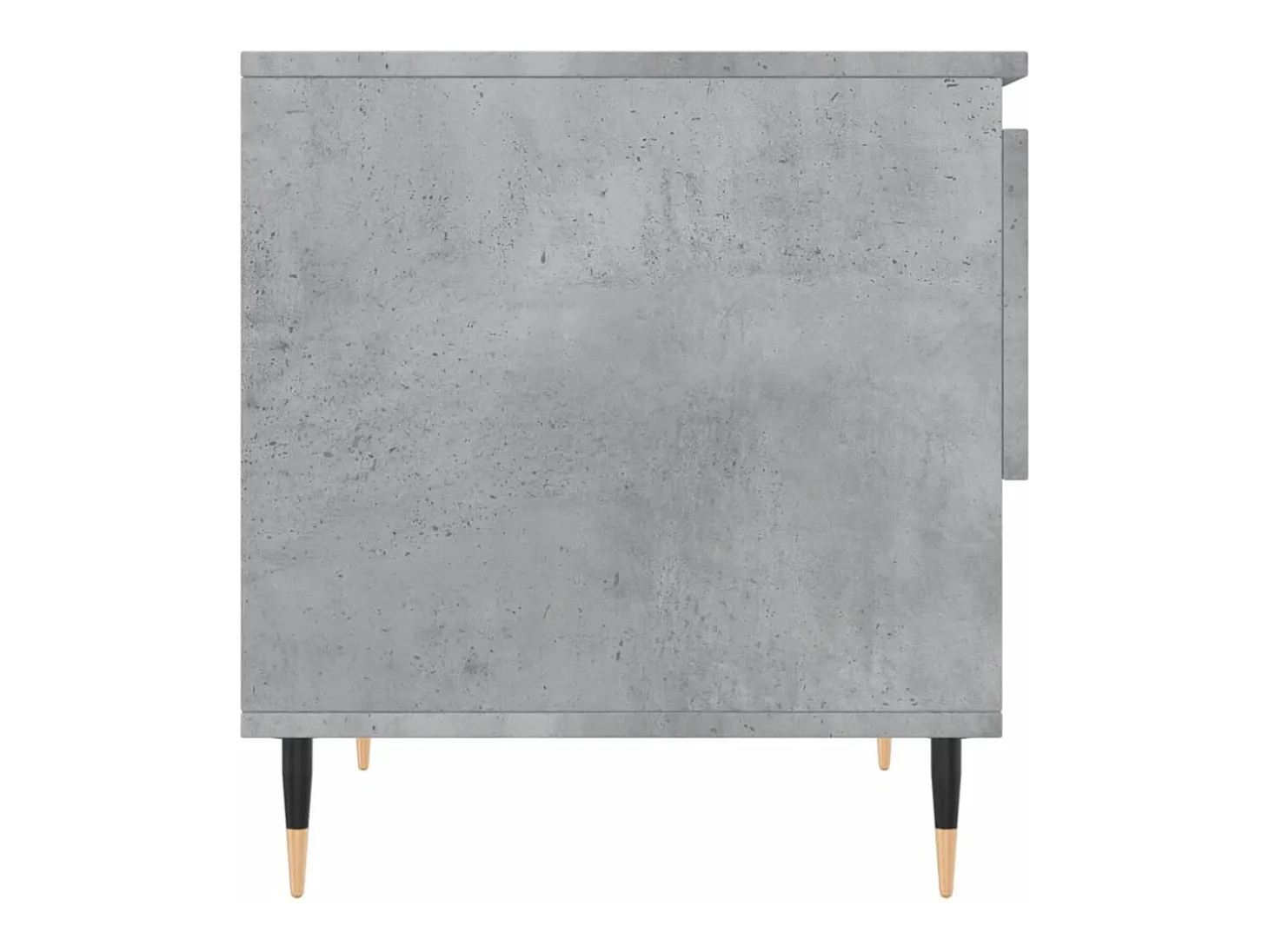 Mesa de centro 50x46x50cm derivados de madeira cinzento-cimento