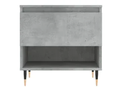 Mesa de centro 50x46x50cm derivados de madeira cinzento-cimento
