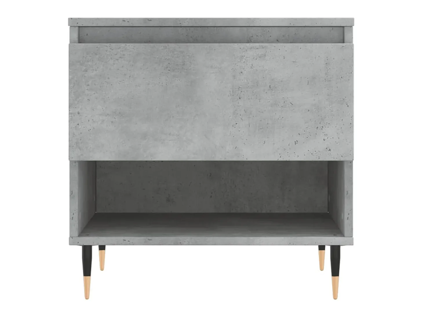 Mesa de centro 50x46x50cm derivados de madeira cinzento-cimento