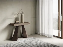Mesa de consola extensível 90x40/300 cm Cinza pomba diamante