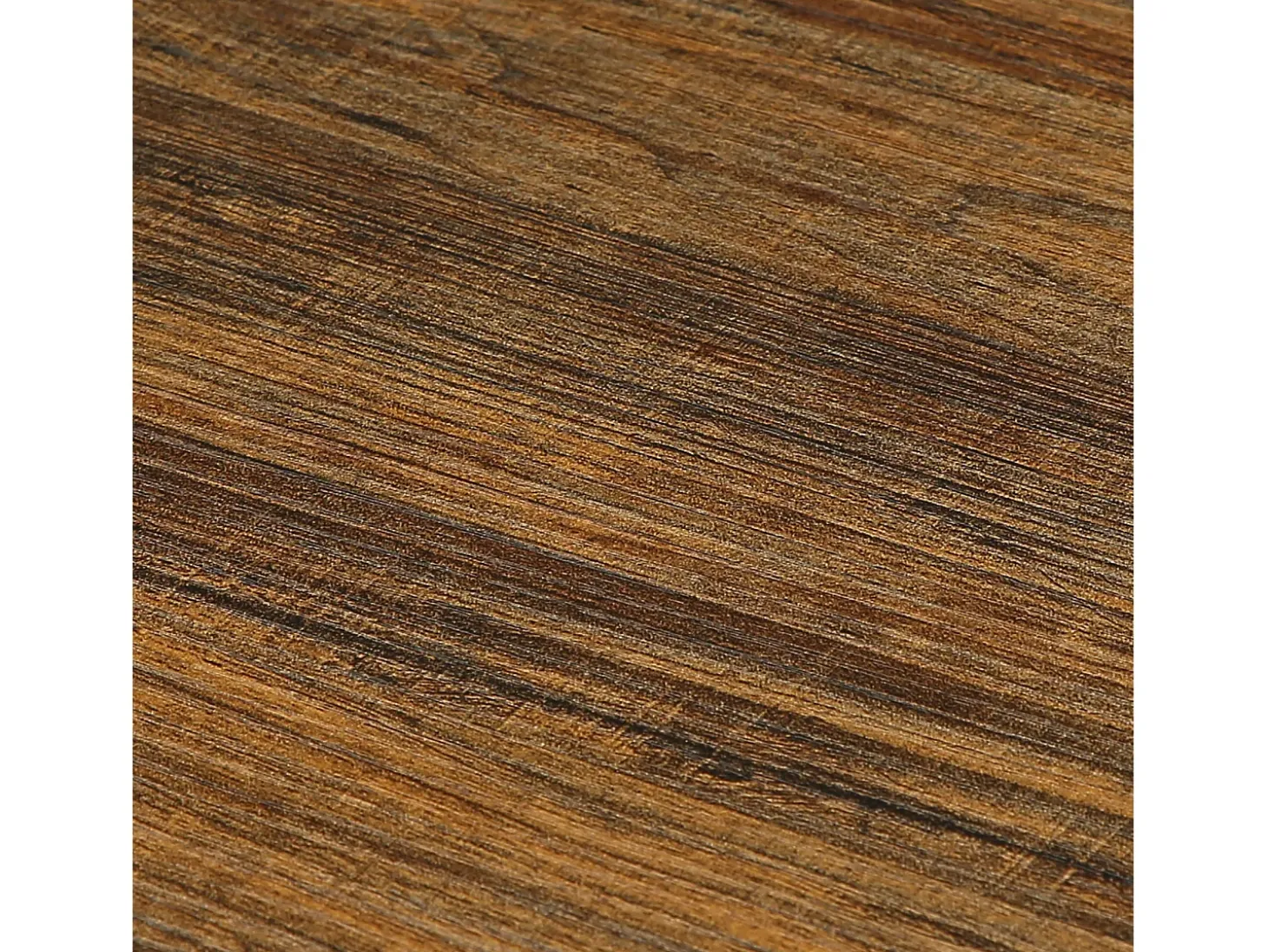 Mesa de Console com Armazenamento, Mesa de Entrada Rural de 3 Andares com Base em Forma de U, 160cm
