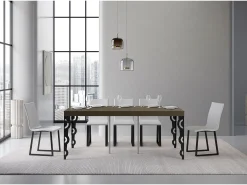 Mesa de console extensível Karamay Premium Cashmere 90x40/300 cm