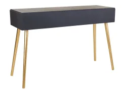 Mesa de entrada de madeira com 3 gavetas