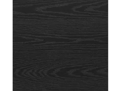 Mesa de entrada para console de 110 cm com armazenamento, mesa para trás do sofá em formato de C único em preto