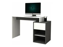 Mesa de Escritório DN com Gaveta, Branco 119x76cm