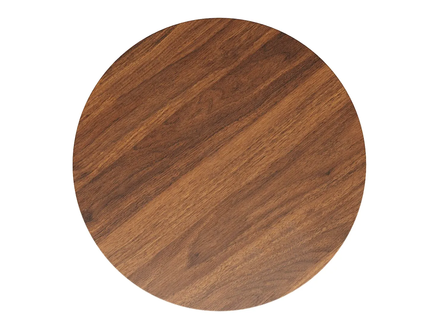 Mesa de jantar redonda 80 × 80 × 75 cm, mesa de cozinha, mesa de centro para 4 pessoas, madeira