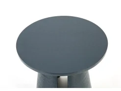 Mesa de sala azul Ø50 h50 cm