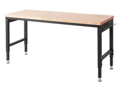 Mesa de Trabalho Ajustável SucceBuy, com Soquete, Carga Máxima de 1361 kg