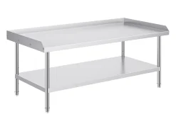 Mesa de Trabalho de Cozinha SucceBuy 76x152 cm para Preparação Comercial de Alimentos para Restaurante