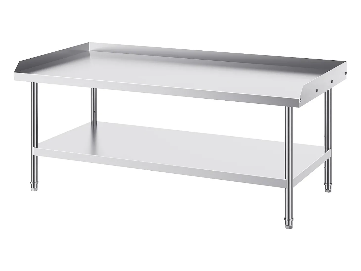 Mesa de Trabalho de Cozinha SucceBuy 76x152 cm para Preparação Comercial de Alimentos para Restaurante