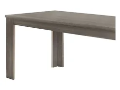 Mesa extensível Nanni, Consola extensível até 10 lugares, Consola extensível 100% Fabricado em Itália, 140/190x90h75 cm, Olmo pérola