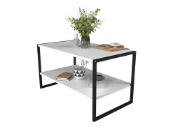 Mesa lateral & mesa de café Insasi Branco A. 50 x L. 90 x P. 50 cm