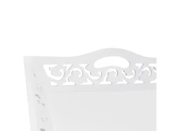 Mesa lateral com tabuleiro branco PT734929