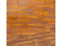 Mesa lateral em teca 60x60x38 cm