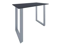 Mesa VCM Bar | Tresen | Mesa em pé | Mesa alta | Mesa Bartresen - Xona 140x80 cm (Prata / Antracite)