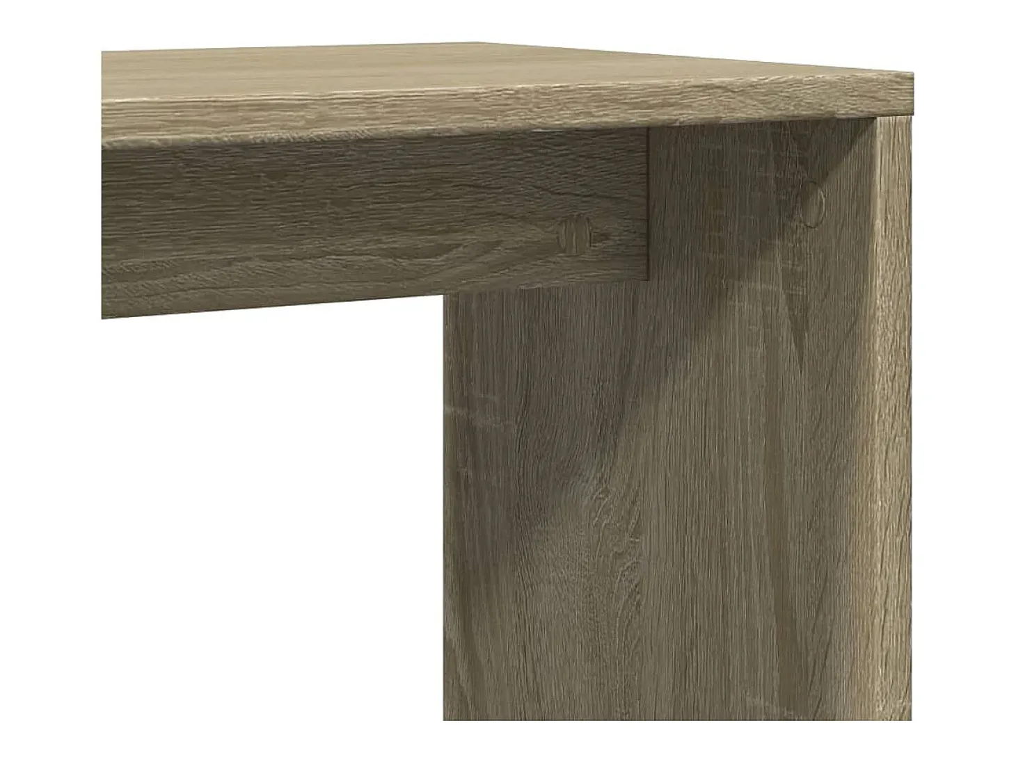 Mesas apoio 2 pcs 50x30x50 cm derivados madeira carvalho sonoma