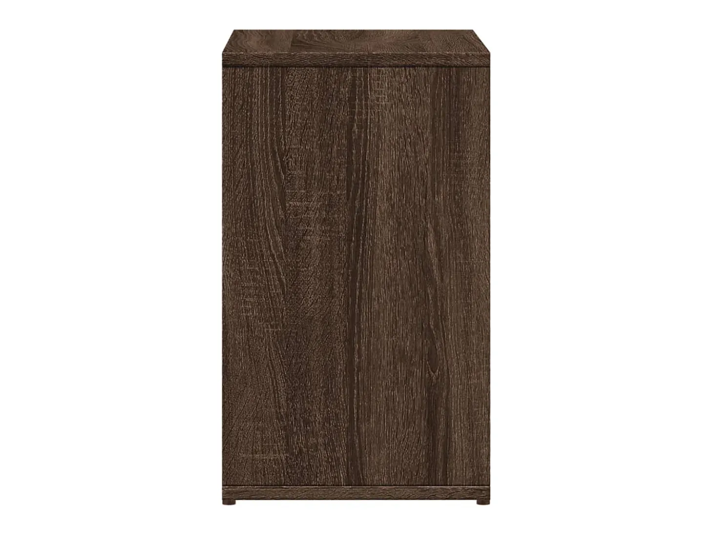 Mesas apoio 2pcs 50x30x50cm derivados madeira carvalho castanho