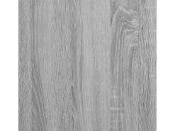 Mesas de apoio 3 pcs derivados de madeira cinzento sonoma