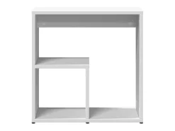 Mesas de apoio 2 pcs 50x30x50 cm derivados de madeira branco