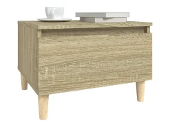Mesas de apoio 2 pcs 50x46x35 cm deriv. madeira carvalho sonoma PT427881