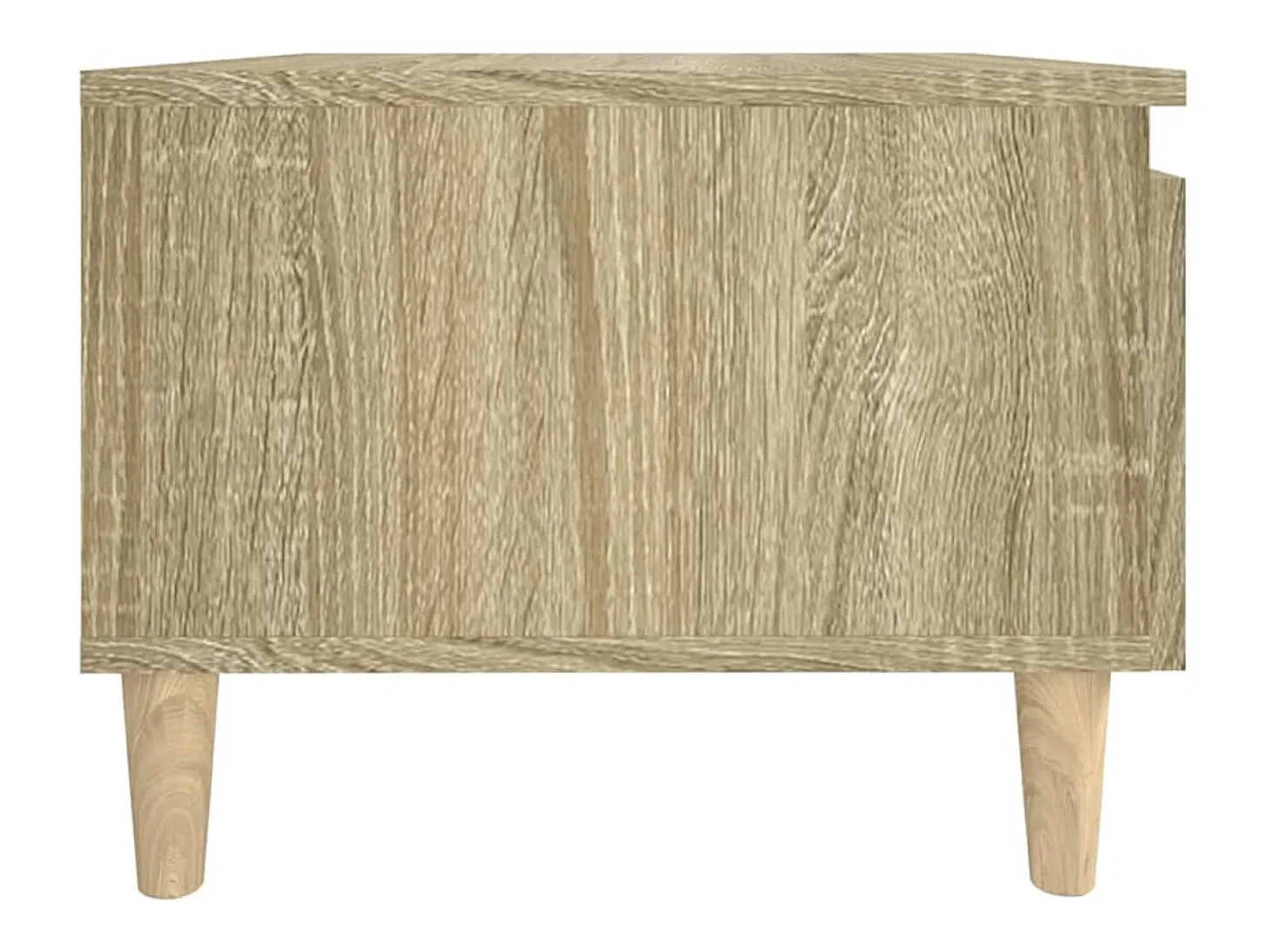 Mesas de apoio 2 pcs 50x46x35 cm deriv. madeira carvalho sonoma
