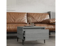 Mesas de apoio 2 pcs 50x46x35 cm deriv. madeira cinzento sonoma PT881907