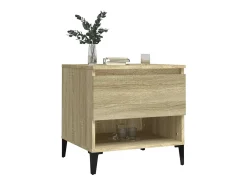 Mesas de apoio 2 pcs 50x46x50 cm deriv. madeira carvalho sonoma PT991790