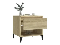 Mesas de apoio 2 pcs 50x46x50 cm deriv. madeira carvalho sonoma PT991790