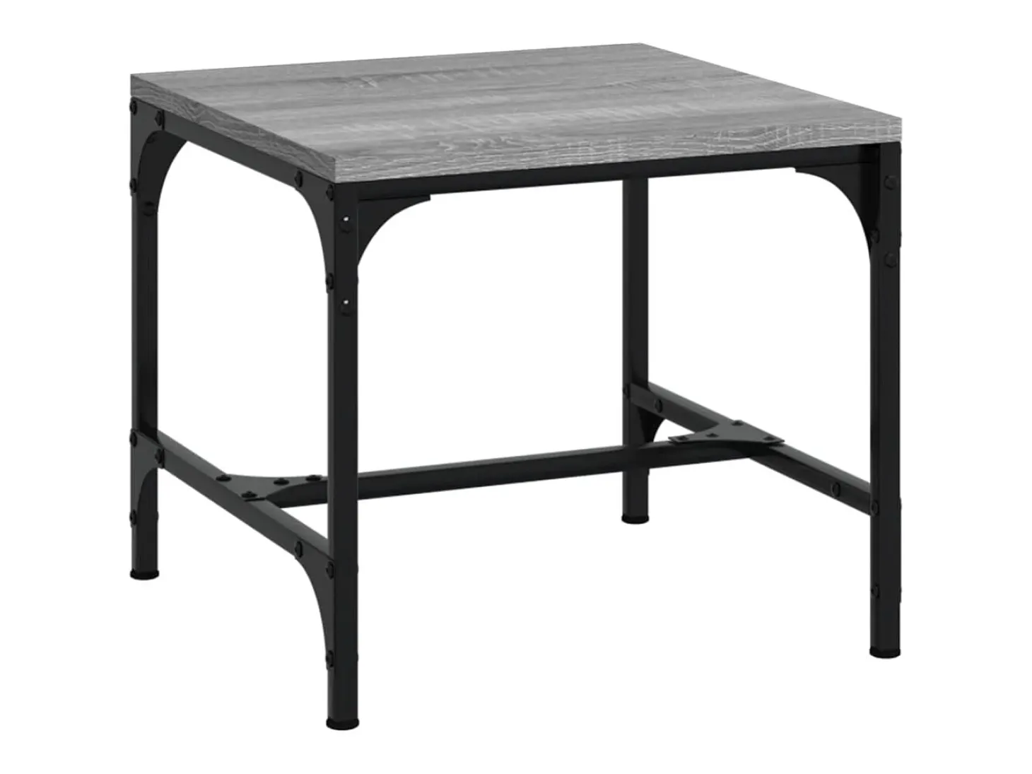 Mesas de apoio 2 pcs 40x40x35 cm deriv. madeira cinzento sonoma PT527087